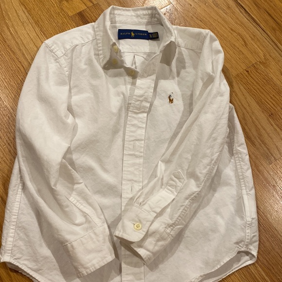COPY - Ralph Lauren pony button-down toddler shirt. - Picture 7 of 8